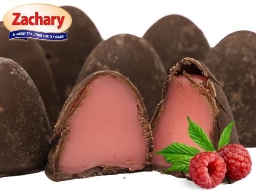 Zachary Milk and Dark Chocolate Raspberry Mini Cremes 1lb 
